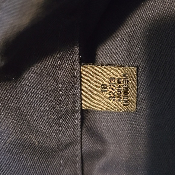 ck Calvin Klein Slim Fit Royal Blue Button Up Dress Shirt Men Size 18 (32/33) - Picture 12 of 13